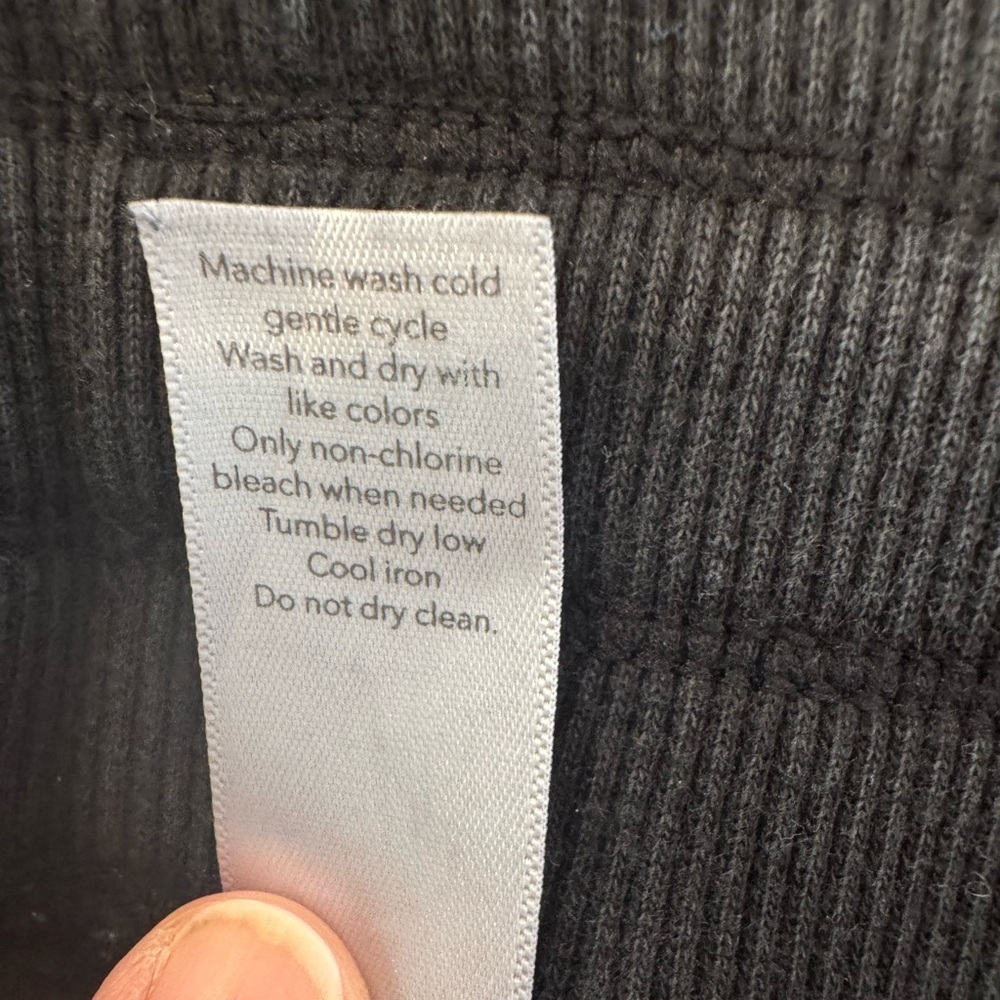 Athleta Double Cozy Karma Jogger Pant BLACK Size XS Soft Warm Pockets - Picture 6 of 12